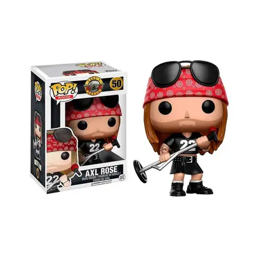 Figura Funko Pop! Rocks Guns N' Roses Axl Rose Modelo 50 | 10688