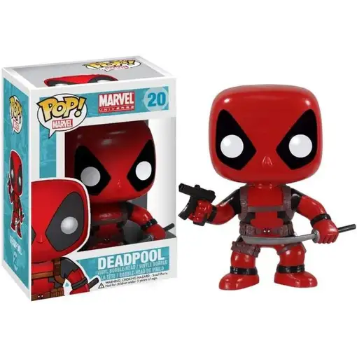 Figura Funko Pop! Marvel Deadpool con Pistola y Espada Modelo 20 | 03052