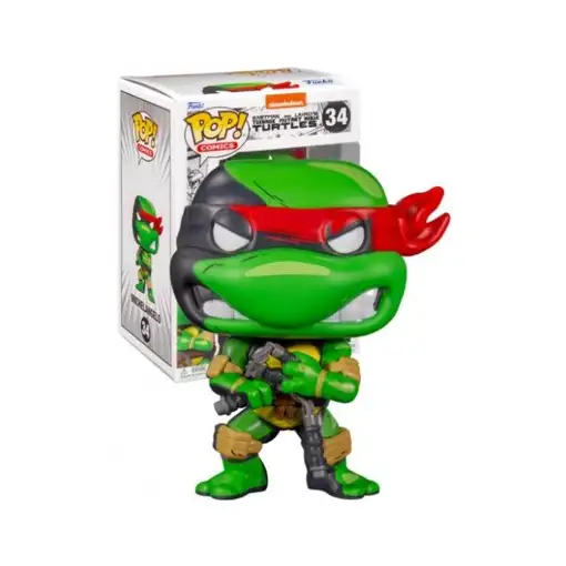 Figura Funko Pop! Nickelodeon Comic Teenage Mutant Ninja Turtles Michelangelo Mod