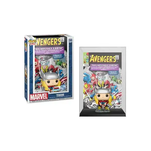 Figura Funko Pop! Comic Covers Marvel The Avengers Thor Modelo 38 | 74593 Edición