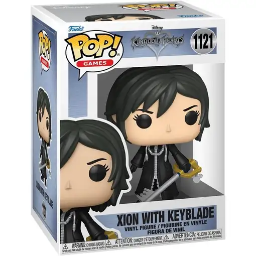 Figura Funko Pop! Juegos Kingdom Hearts Xion con Llave de Espada Modelo 1121 | 88