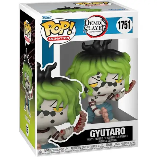 Figura Funko Pop! Animación Demon Slayer Gyutaro Modelo 1751 | 80332