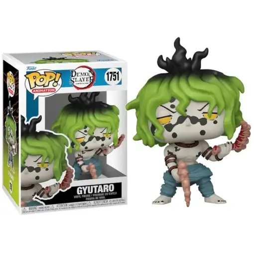 Figura Funko Pop! Animación Demon Slayer Gyutaro Modelo 1751 | 80332
