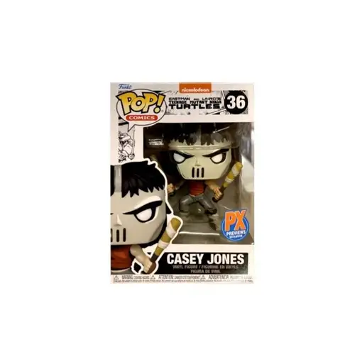 Figura Funko Pop! Nickelodeon Comic Teenage Mutant Tortugas Ninja Casey Jones Mod