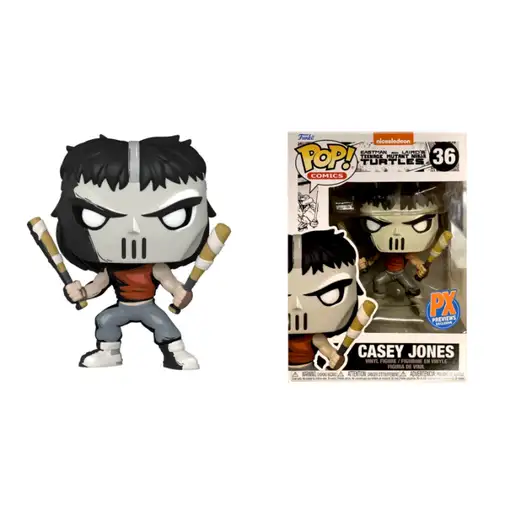 Figura Funko Pop! Nickelodeon Comic Teenage Mutant Tortugas Ninja Casey Jones Mod