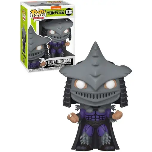 Figura Funko Pop! Nickelodeon Comic Teenage Mutant Tortugas Ninja Super Shredder