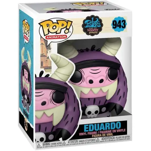 Figura Funko Pop! Animación Foster (La casa de los Amigos Imaginarios) Eduardo Mo