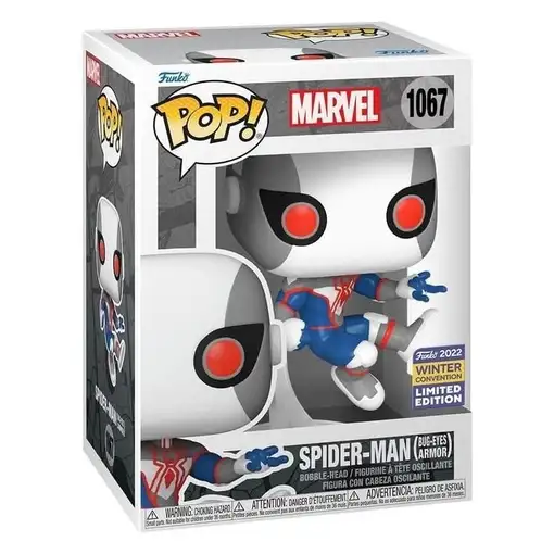 Figura Funko Pop! Marvel Spider-Man Bugseyes Armor Modelo 1067 | 65365 Edición Li