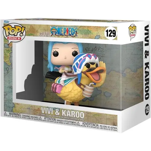 Figura Funko Pop! Rides One Piece Vivi y Karoo Modelo 129 | 75584