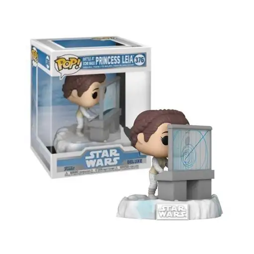 Figura Funko Pop! Star Wars Deluxe Princesa Leia Modelo 376 | 45901 Edición Espec