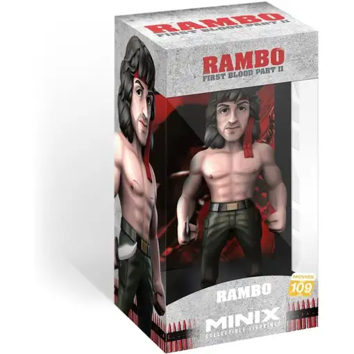 Figura Minix Rambo II Rambo Modelo 109