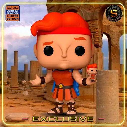 Figura Funko Pop! Disney Hércules Modelo 1329 | 69370 Edición Limitada Convención