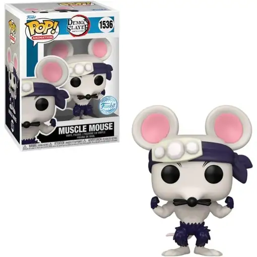 Figura Funko Pop! Animación Demon Slayer Muscle Mouse Modelo 1536 | 77402 Edición