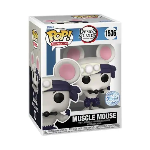 Figura Funko Pop! Animación Demon Slayer Muscle Mouse Modelo 1536 | 77402 Edición
