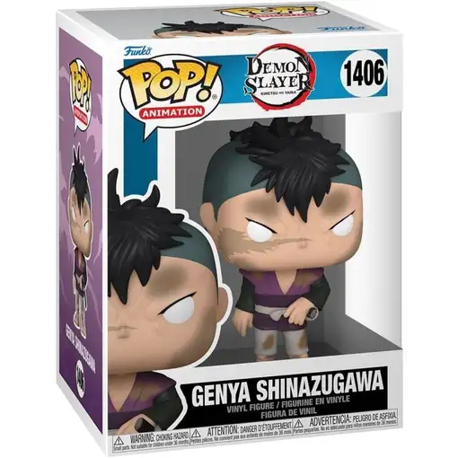 Figura Funko Pop! Demon Slayer Genya Shinazugawa Modelo 1406 | 72609