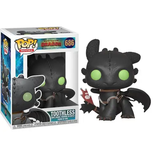 Figura Funko Pop! Películas Cómo Entrenar a tu Dragón Toothless (Desdentado) Mode