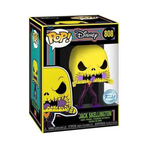 Figura Funko Pop! Disney Pesadilla antes de Navidad Jack Skellington Modelo 808 |