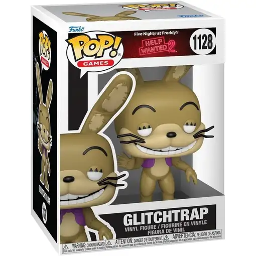 Figura Funko Pop! Five Nights at Freddy´s Help Wanted 2 Glitchtrap Modelo 1128 |