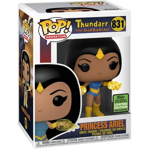 Figura Funko Pop! Dibujos Animados Thundarr El Bárbaro Princesa Ariel Modelo 831|