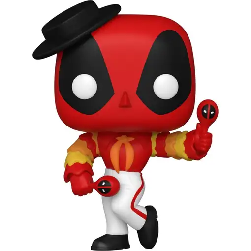 Figura Funko Pop! Marvel Deadpool Deadpool Flamenco Modelo 778 | 54656 Figura Funko Pop! Marvel Deadpool Deadpool Flamenco Modelo 778 | 54656