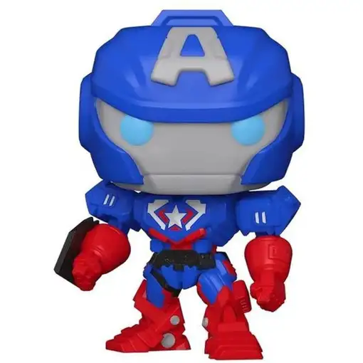 Figura Funko Pop! Marvel Los Vengadores Mech Strike Capitán América Modelo 829 | Figura Funko Pop! Marvel Los Vengadores Mech Strike Capitán América Modelo 829 |