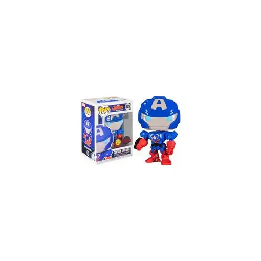 Figura Funko Pop! Marvel Los Vengadores Mech Strike Capitán América Modelo 829 |