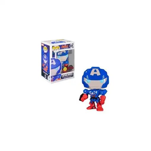 Figura Funko Pop! Marvel Los Vengadores Mech Strike Capitán América Modelo 829 |