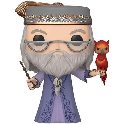 Figura Funko Pop! Harry Potter Albus Dumbledore con Fawkes Modelo 110 | 48038 | G