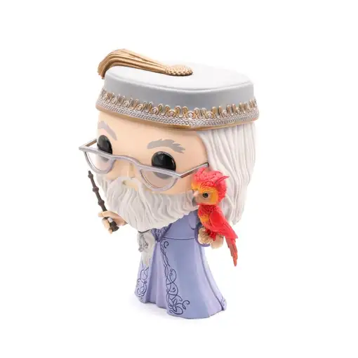 Figura Funko Pop! Harry Potter Albus Dumbledore con Fawkes Modelo 110 | 48038 | G