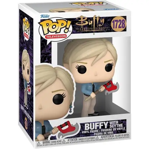 Figura Funko Pop! Television Buffy Cazavampiros Buffy con Guadaña Modelo 1728 | 8