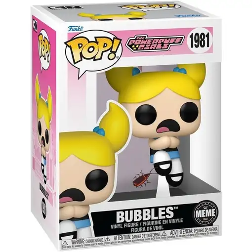 Figura Funko Pop! Animación Meme Las Chicas Superpoderosas Burbujas Modelo 1981 |