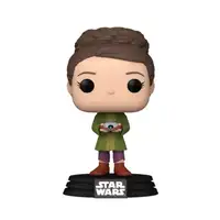 Figura Funko Pop! Star Wars Joven Leia con Lola Modelo 659 | 71741 Edición Limita