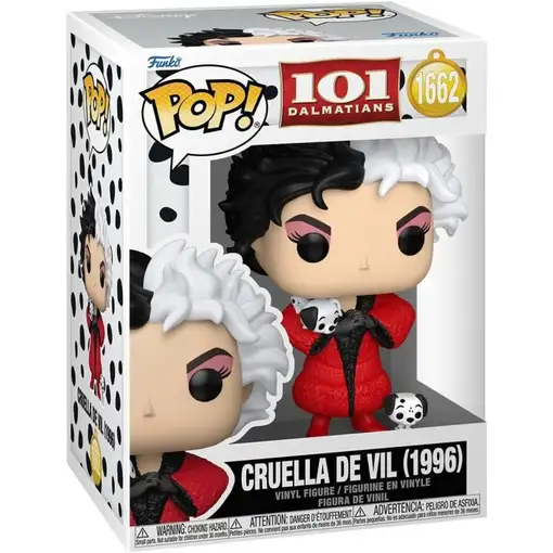 Figura Funko Pop! Disney 101 Dálmatas Cruella de Vil Año 1996 Modelo 1662 | 90257
