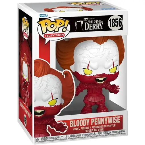 Figura Funko Pop! Películas It Welcome To Derry Pennywise Sangriento Modelo 1856