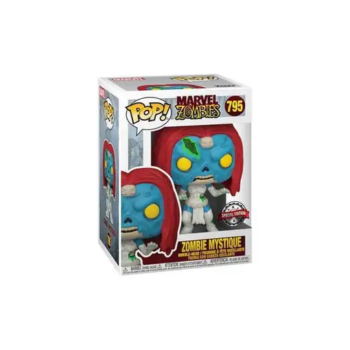 Figura Funko Pop! Marvel Zombies Zombie Mística Modelo 795 | 54636 Edición Especi