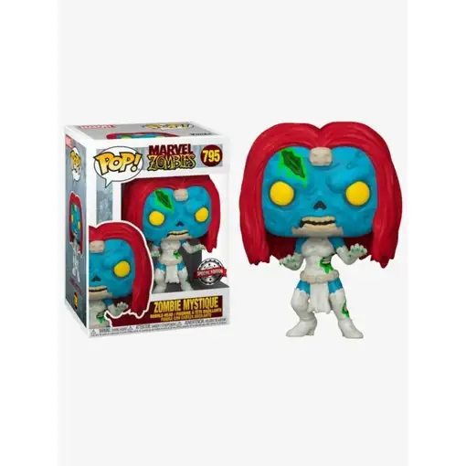 Figura Funko Pop! Marvel Zombies Zombie Mística Modelo 795 | 54636 Edición Especi