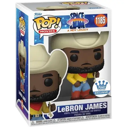 Figura Funko Pop! Películas Space Jam 2 LeBron James Modelo 1185 | 60129 Edición