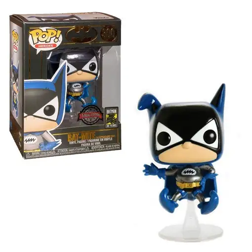 Figura Funko Pop! DC Comics 80th Primera Aparición Batman (Bat-Mite) Modelo 300 E