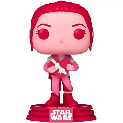 Figura Funko Pop! Star Wars Rey Modelo 588 | 67614 Edición Especial San Valentín Figura Funko Pop! Star Wars Rey Modelo 588 | 67614 Edición Especial San Valentín
