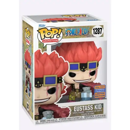 Figura Funko Pop! Animación One Piece Eustass Kid Modelo 1287 | 65557  Edición Li