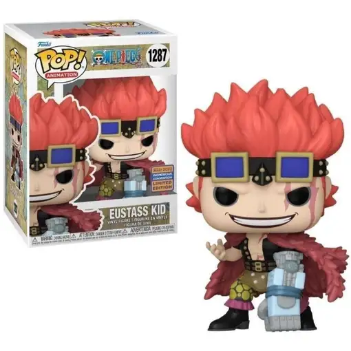 Figura Funko Pop! Animación One Piece Eustass Kid Modelo 1287 | 65557  Edición Li