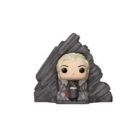 Figura Funko Pop! Televisión Juego de Tronos Daenerys Targaryen en Trono de Rocad