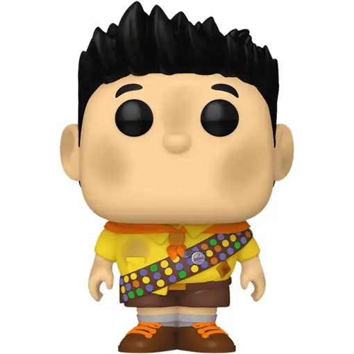 Figura Funko Pop! Disney Up Russell con banda Modelo 1472 | 79158 Edición Box Lun