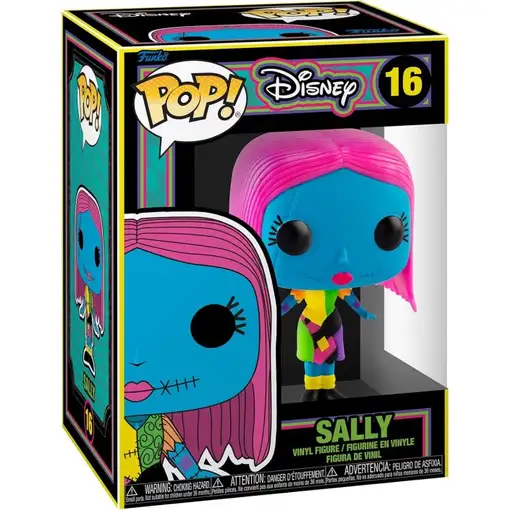 Figura Funko Pop! Disney Pesadilla antes de Navidad Sally Blacklight Modelo 16 |