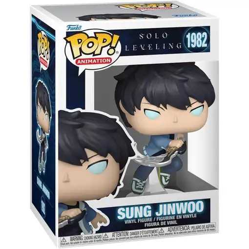 Figura Funko Pop! Animación Solo Leveling Sung Jinwoo Modelo 1982 | 86843