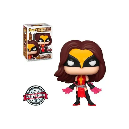 Figura Funko Pop! Marvel Infinity Warps Weapon Hex Modelo 865 | 54622 Edición Es