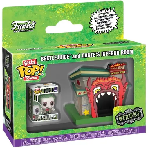 Pack Bitty Pop! Towns Beetlejuice y La Habitación del Infierno de Dante | 85517