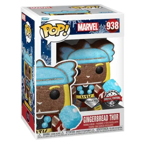 Figura Funko Pop! Marvel Thor como Galleta de Jengibre Modelo 938 | 58235 Edición