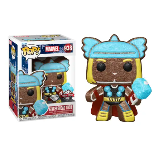 Figura Funko Pop! Marvel Thor como Galleta de Jengibre Modelo 938 | 58235 Edición