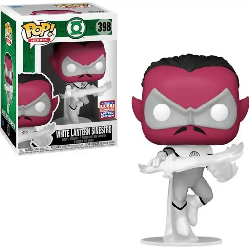 Figura Funko Pop! DC Súper Héroes White Lantern Sinestro Modelo 398 | 56966 Edici